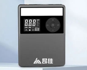 汽車應(yīng)急啟動電源充氣一體機展成品